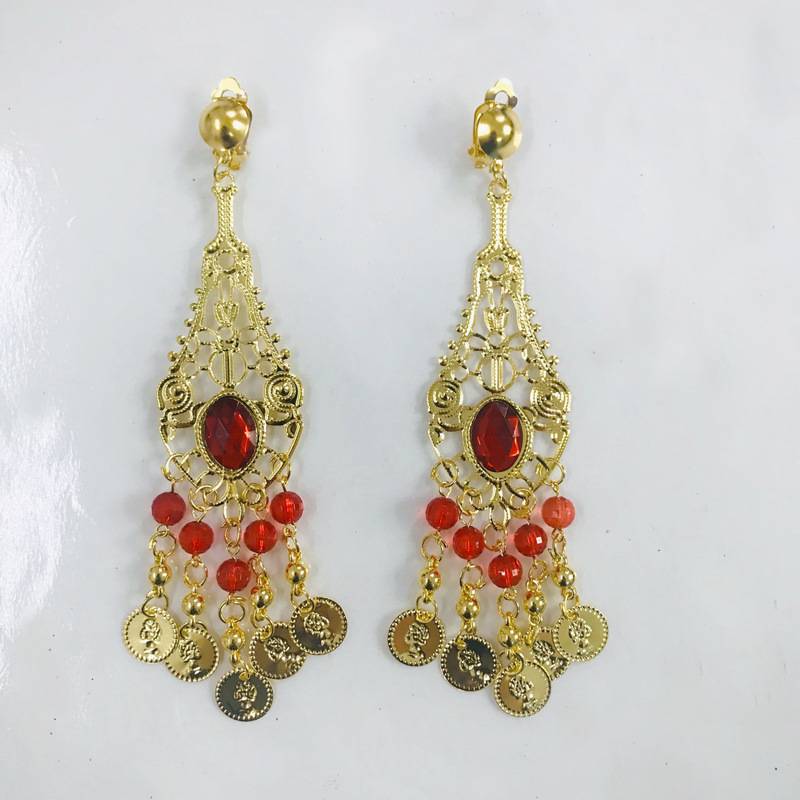 Single-drilled earrings